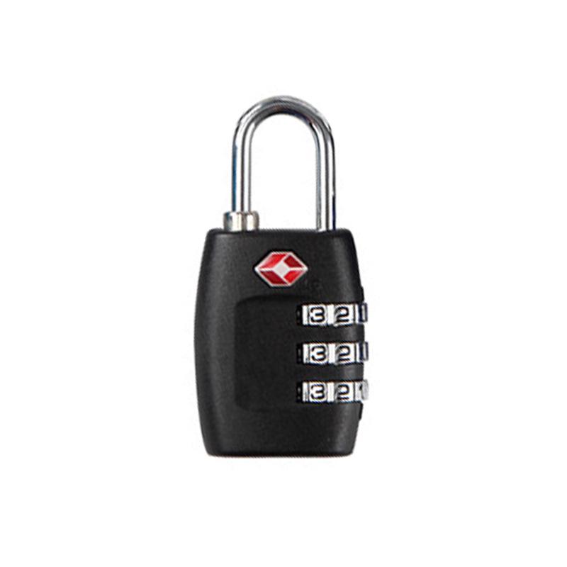 TSA Custom Combination Travel Luggage Zipper Lock (tsa335) - Secure Plastic Suitcase Lock for Traveling Abroad.