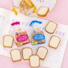 4Pcskawaii Food Eraser Psací potřeby Toastový chléb Gumová tužka Ceny Roztomilé potřeby