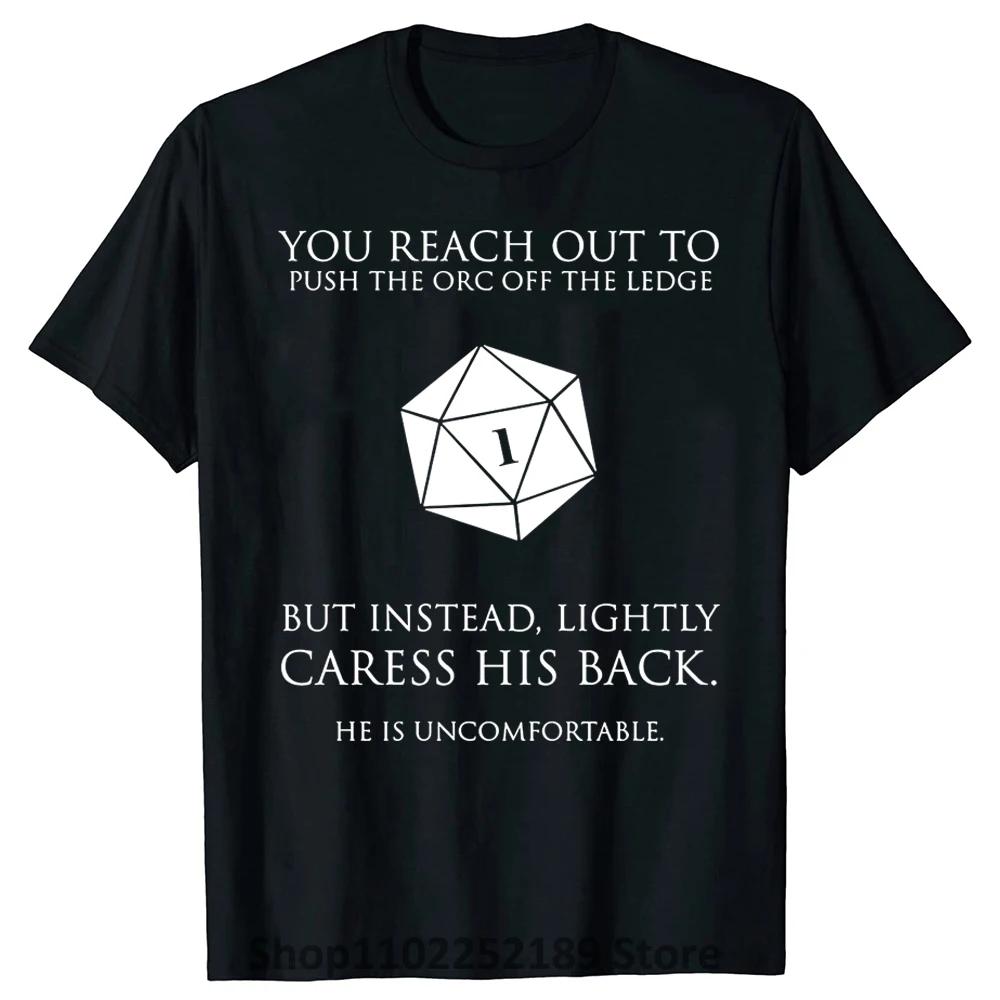

Novelty Dungeons and Dragons T Shirts Graphic Cotton Streetwear Short Sleeve Dungeon Gamer Dragon Dice D20 T-shirt Mens Clothing XL