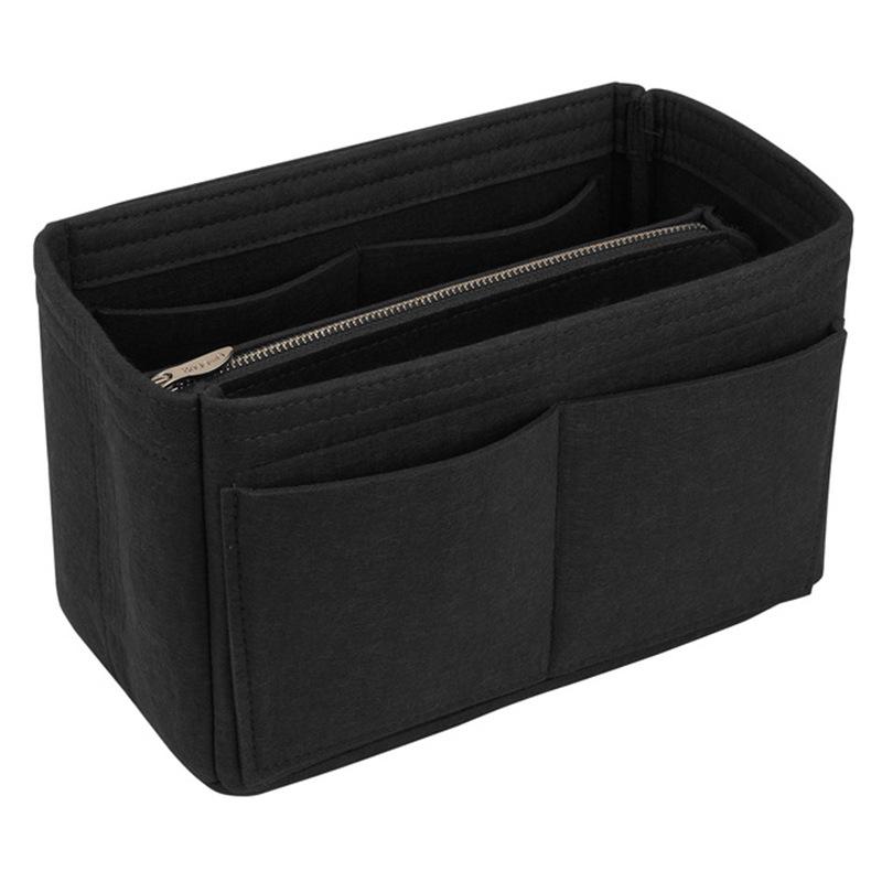 Women's Cross-Body Felt Makeup & Storage Bag