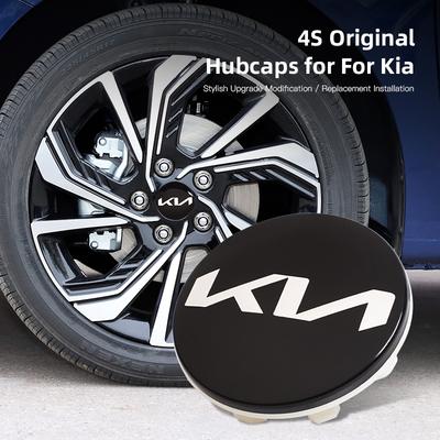 4 stuks Speciale Auto Wielnaaf Centerkap Voor Kia KN GT-Line Sportage Ceed Rio Picanto Sorento Soul Cerato Venga Forte Cadenza