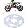 VGEBY 80 Zähne 25H Ritzel, 54mm 80 Zähne 25H Hinterrad-Kettenrad Kompatibel für 47cc 49cc ATV Quad Minimoto Motorrad 25H Ritzel 25H Ritzel