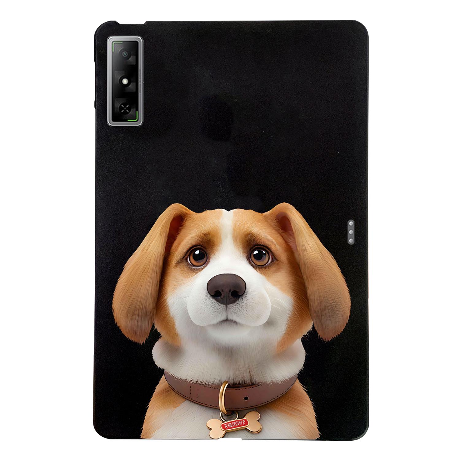 

For Infinix Xpad GT Case Pattern Printing Slim TPU Tablet Protective Cover Harrier Beagle