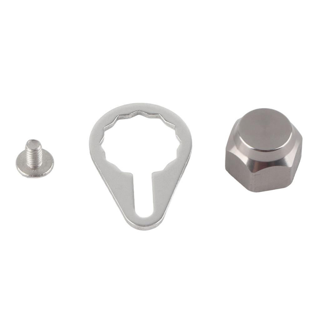 Fishing Reel LeftCelsiusRight Handle Locking Plate Screw Nut Accessory