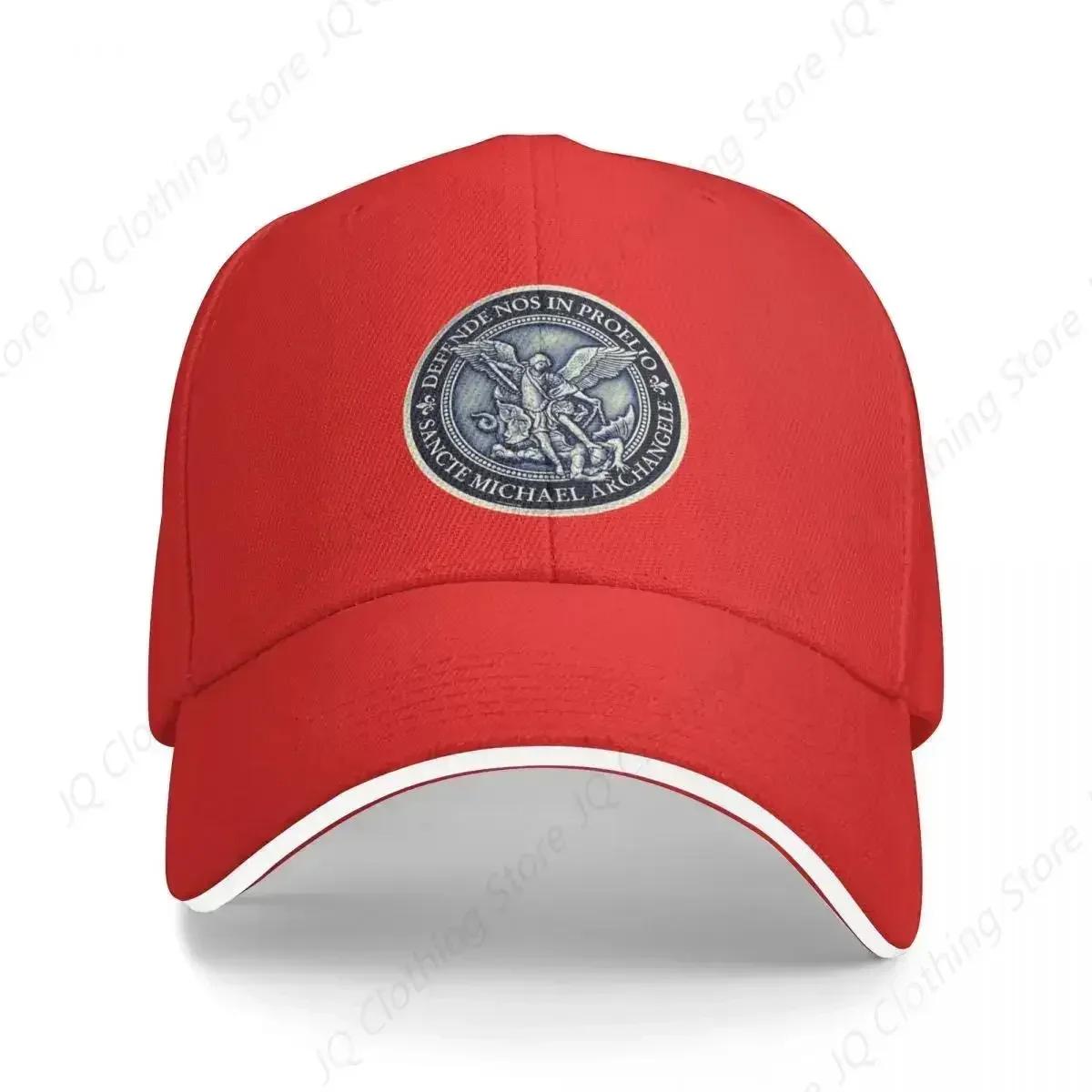 Saint Michael Archangel Medal, St Michael Archangel Baseball Cap Dropshipping Luxury Unisex Hat Golf Unisex Women s Adjustable