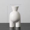 Ins Abstrakte Kunst Nachbildung Menschlicher Körper Keramik Platzsparende Vase Ornament Blumenoberteil Arrangement Trockenblumen Wohnzimmer Esstisch Arbeitsplatte Heimgebrauch