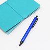 Custom Engraved Metal Push-Button Gel Ballpoint Pen with Signature Logo for Business Advertising