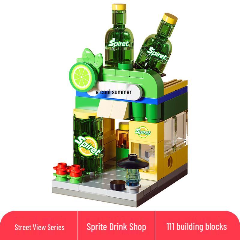 Lele Brothers Compatible Building Blocks: Educational Interlocking House Model for Kids