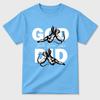 God Did Graphic Tee - Best T-Shirts To Wear with Jordans 11s University Blue