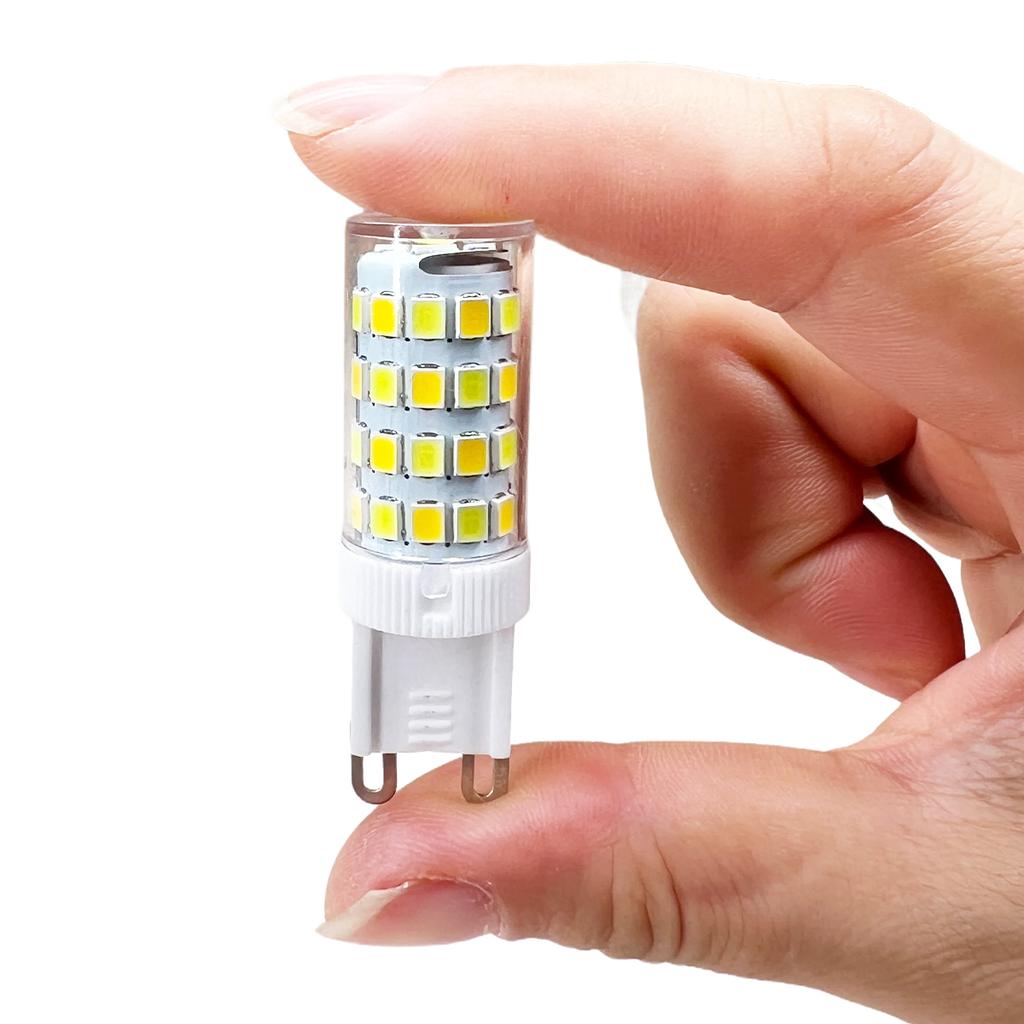 Led Corn Light Bulb 5w-15w Ceramic Lights 360° G9 Tricolor 3 Color Changing 220v Lighting For Home Without Flickering Decorative