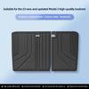 LUCKEASY for Tesla Model 3 Highland 2024 Car Floor Mats TPE 3D Foot Pad Waterproof All Weather Car Accessories Black