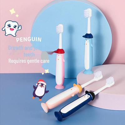 Soft Bristle Cartoon Toothbrush for Kids (3-12 Years) - Wanmao Baby Training Brush