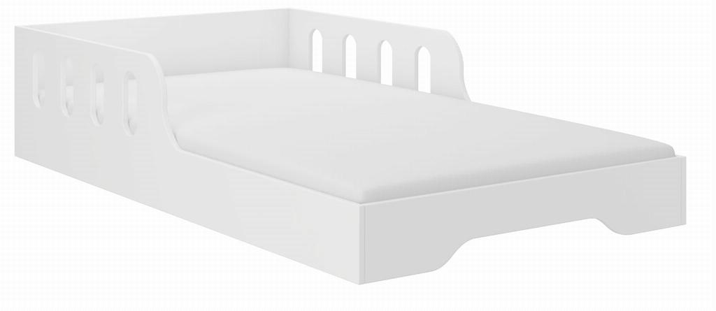 MALU Kinderbett 140x70 WEISS