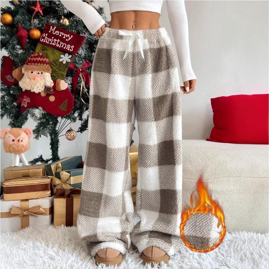 Leopardenmuster Weite Leggings - Europäischer und Amerikanischer Stil
