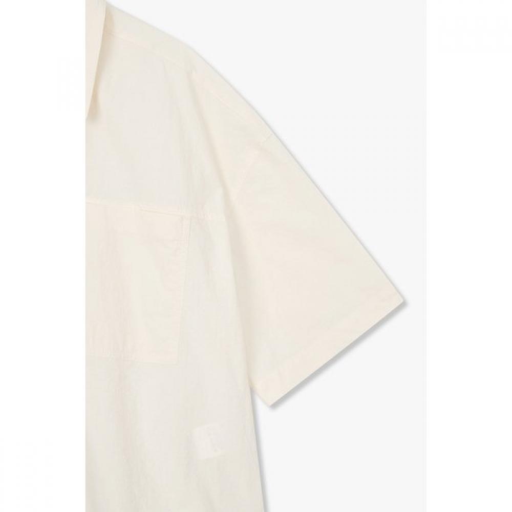 STUDIO TOMBOY Back Pleats Short Sleeve Shirt  9176221985 