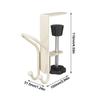 Durable 2-in-1 Fireplace Stocking and Garland Hanger Adjustable Portable Mantle Hooks Multi-functional Table Hook