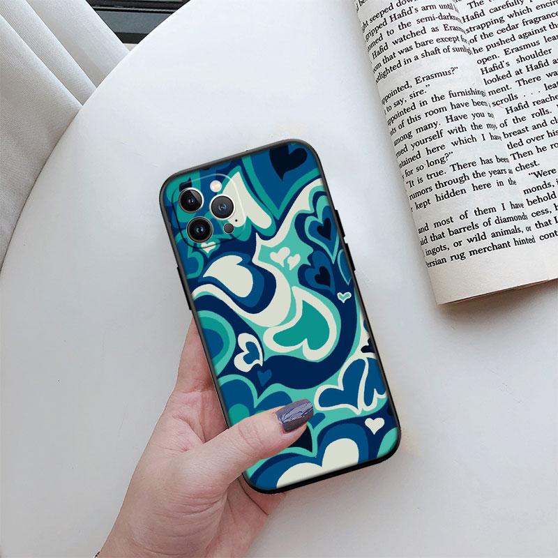 Calm Heart Art Phone Case for Samsung Galaxy Note 10 20 S23 S22 Ultra FE Plus M06 M15 M16 M35 M55