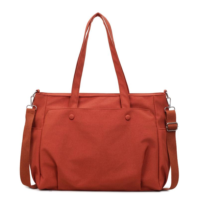 Handheld Tote Bag - Casual, Simple, Trendy, Large Capacity, Single Shoulder, Crossbody Bag