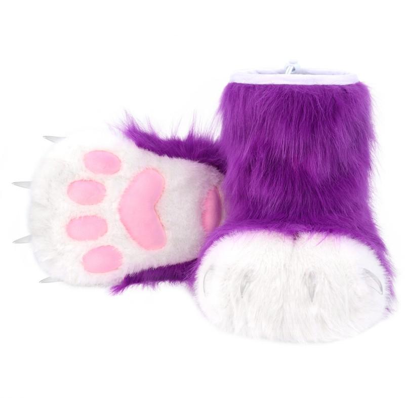 Furry Costume Paw Feet Accessories Handmade Resin Animal Paws Cosplay Anime Convention Adult Kids