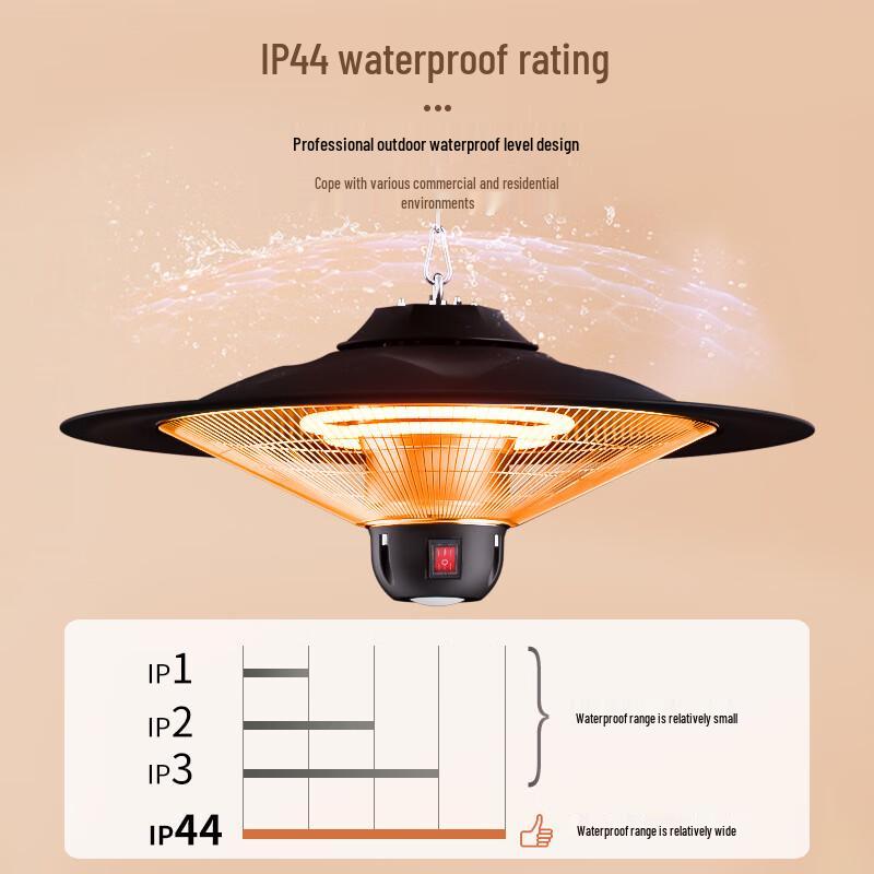SEPAT 2.5kW Outdoor Hanging Electric Heater