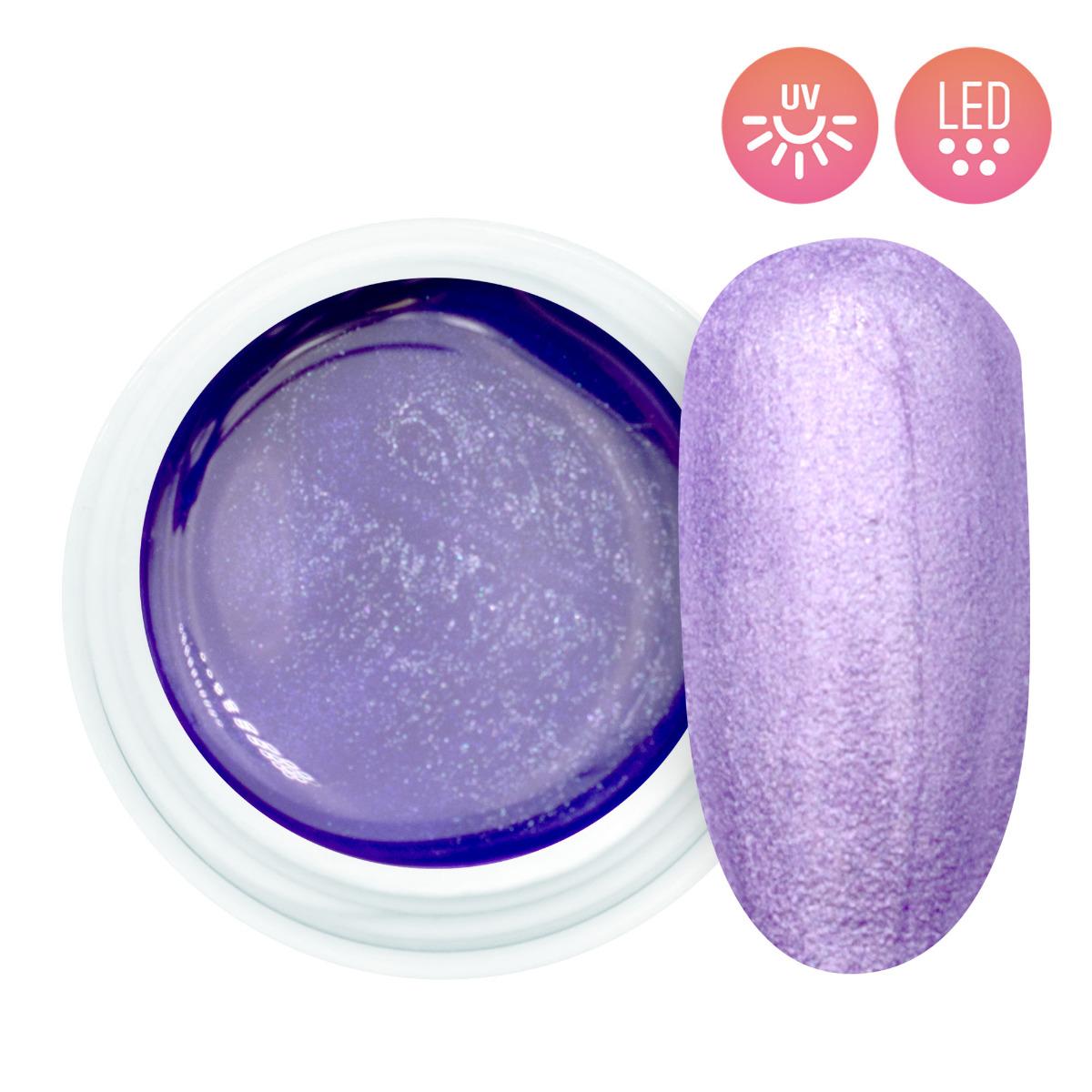 Gel UV / LED Couleur 5 ml - Pailleté Bleu #3183