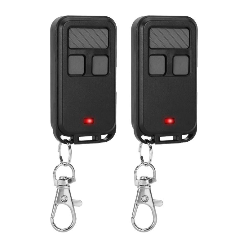 

2 Pack Garage Door Remote Control Garage Door Opener Plastic Remote Suitable for Various Models with Secure Coding 1