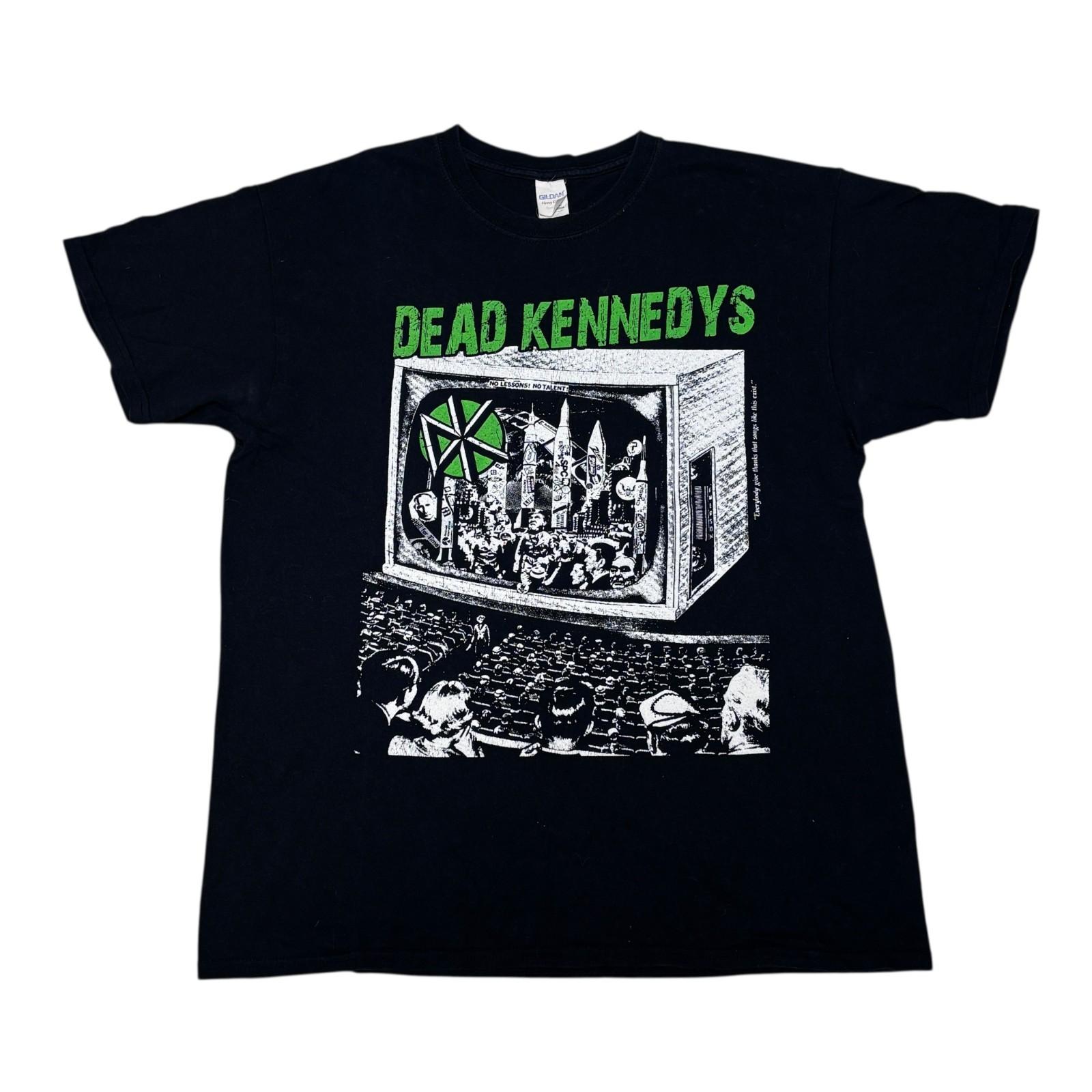 Dead Kennedys Shirt Large Black Concert Punk Rock Band Tee Black Flag Misfits Unisex T-Shirt XXXXL