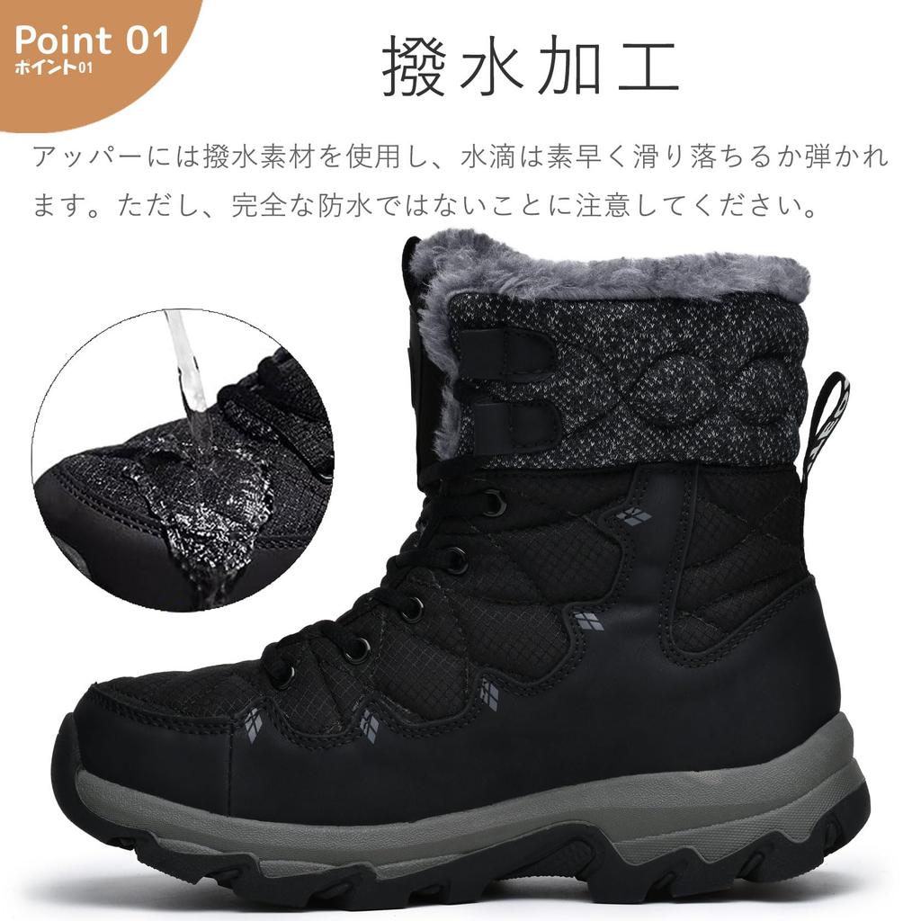 BTNTN Snow Snowshoes for Men and Cold Winter Cold Weather Boots with Fleece Size Size Boots, Women, Waterproof, Weather, Non-Slip, Shoes, Lining,