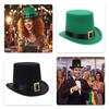 Cappello Unisex Leprechaun Jazz Cabaret Tessuto Morbido in Cotone Perfetto Per Feste A Tema Evento