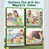 Non-Toxic Creative Magnetic Building Blocks Diy Assembly Architectural Set Tech Kids Toy For Children Christmas Gifts
