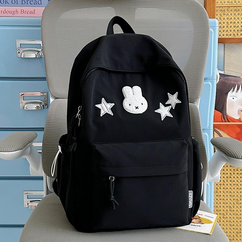 Schoolbag1011 Middle and High School Students Ins Backpack Large Capacity High Value Travel Backpack Cartoon Cute Student Schoolbag