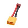 T Female To XT90 Male Cable Reliable Connection Short Circuit Protection 12AWG T Plug Connector for RC Car Ship Model