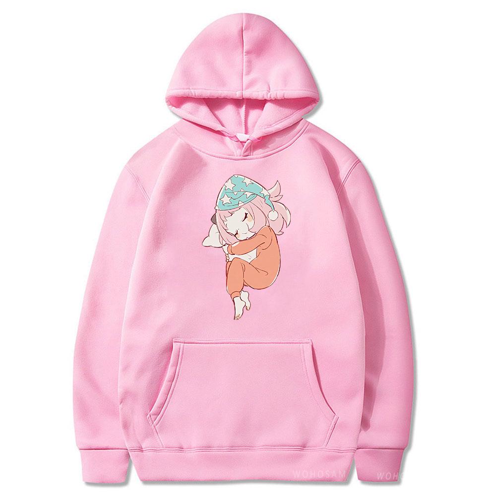 Hot Anime Spy X Family Anya Forger Hoodies Kawaii Printed Women Men Hip Hop Y2k Streetwear Winter Comfortable Warm Sweatshirts
