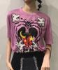 GREEDILOUS Pink One-Point T-Shirt