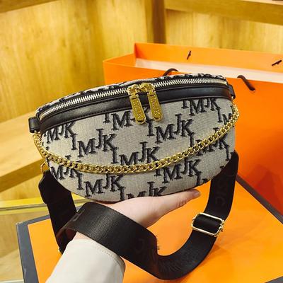 Luxusní designová ledvinka pro ženy plátěná taška ledvinky tašky na telefon přes rameno crossbody pásek dámská