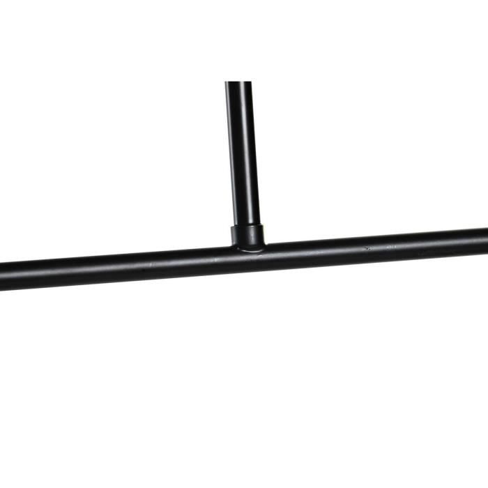 Plafonnier - Métal - Noir Doré - 100 X 29 X 22 Cm - 50 W - Design Loft