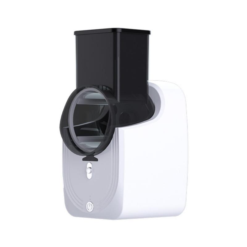 

Электрический кухонный инструмент с 3 сменными головками: овощерезка, слайсер, терка для сыра для быстрой подготовки продуктов белый