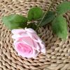 Single Velvet Strand Rose Simulation Flower Table Decor And Special Occasions