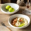 Design Nordisk Stil Specialformad Skål High-End Keramik Konstnärlig Konception Grönsaksskål Hushåll Ramen-skål Hattskål Servis Soppskål