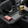 Universal Portable Car Table Steering Wheel Eat Work T Drink Coffee Goods Holder Tray Laptop Computer Desk Stand Seat