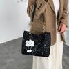 Trendy fashion bag temperament versatile large capacity shoulder bag new casual simple commuter armpit bag