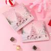 Christmas Countdown Advent Calendar Charm Bracelets Jewelry Making Kit With 29 Charm Beads And 2 Bracelets Festive Party Favors