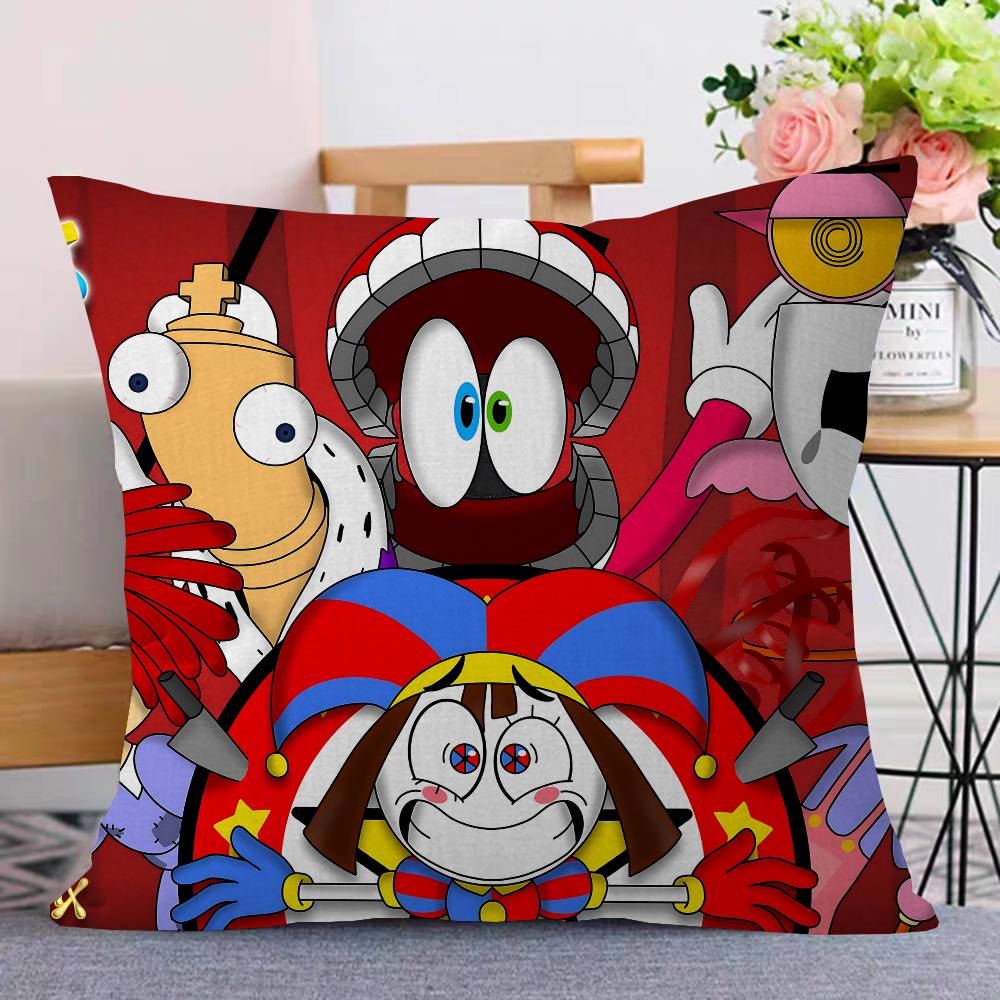 Der Erstaunliche Digitale Zirkus Kissenbezug Kissenhülle Dekokissenbezug Bedruckter Kissenbezug Für Sofa