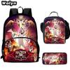 Hell Inn Hazbin Hotel Student School Bag High Value Leisure Oxford Ridge Relief Backpack
