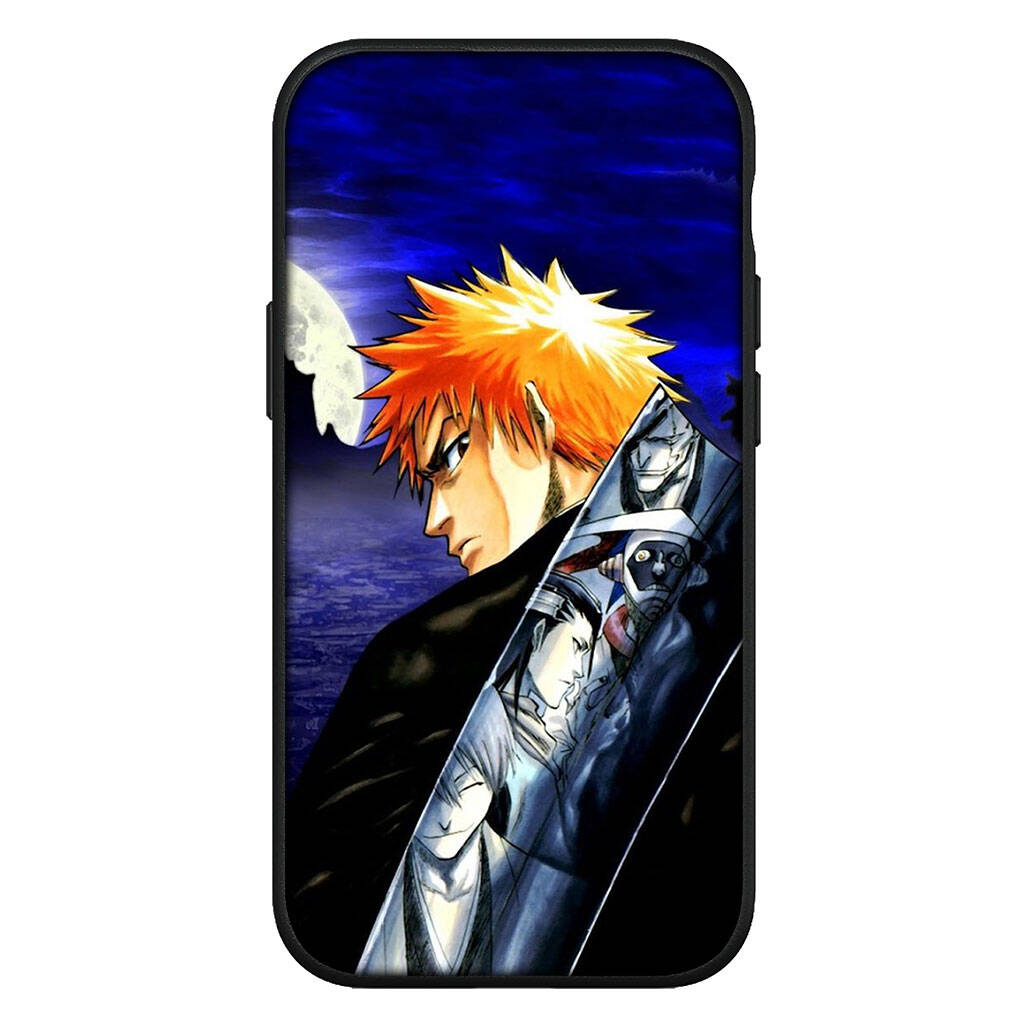 

Чехол для iPhone 17 16 15 Xiaomi Poco Redmi Note 14 13 12 11 Pro Max X 9 16e Samsung Galaxy S25 S24 S23 OPPO Huawei Bleach Kurosaki Ichigo Чехол для телефона for Redmi 14C ceil