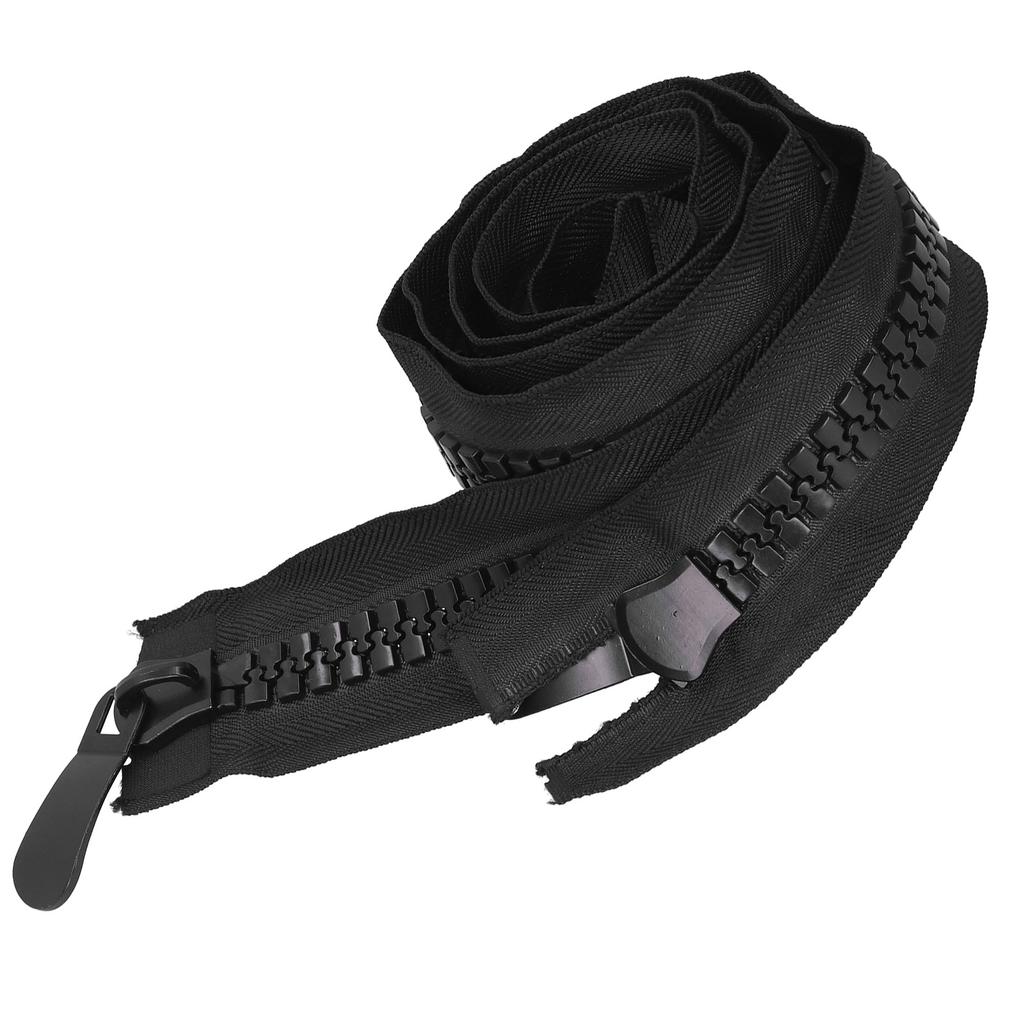 Plastique Dur Polyester Très Grande Fermeture Éclair Ouverte pour Couture DIY Mercerie Artisanat Sacs Tentes120CM