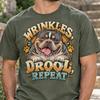 Micro Bully Shirt, Funny Bully Dog T Shirt, Bully Owner Gift, Drooling Dog Tee, Vintage Dog Lover Shirt