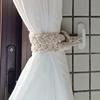 White Adhesive Hook Plastic Blind Cord Holders Storage Rack Curtain Hooks  Office