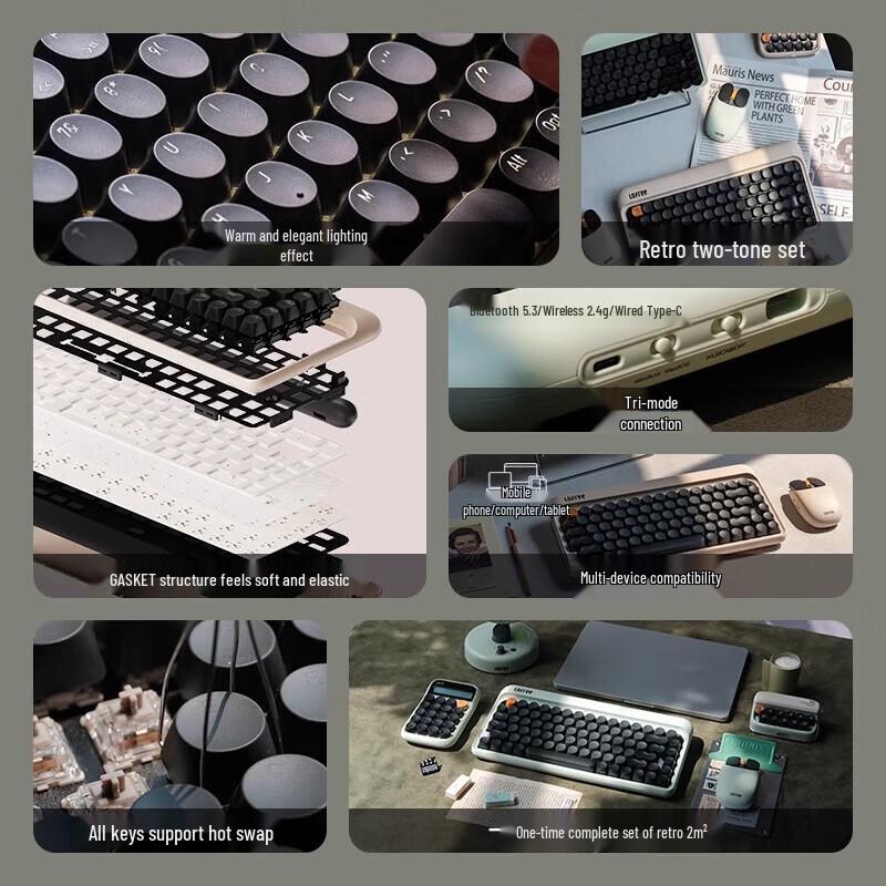 Lofree OE914 Wireless Mechanical Keyboard