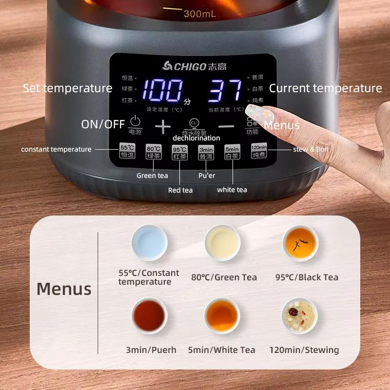 Xiaomi 1300ml Infant Thermostatic Milk Regulator Baby Kettle 72 Hours Keep Warm Hot Water Smart Insulation Pot Milk Powder Warmer 220V